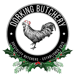 The Dorking Butchery Christmas logo